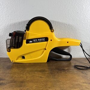 Crown MX-6602 Retail Price Marker Handheld Pricing Gun for Cash/Credit Card